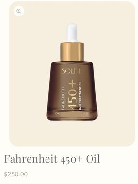 Soleil Fahrenheit 450+